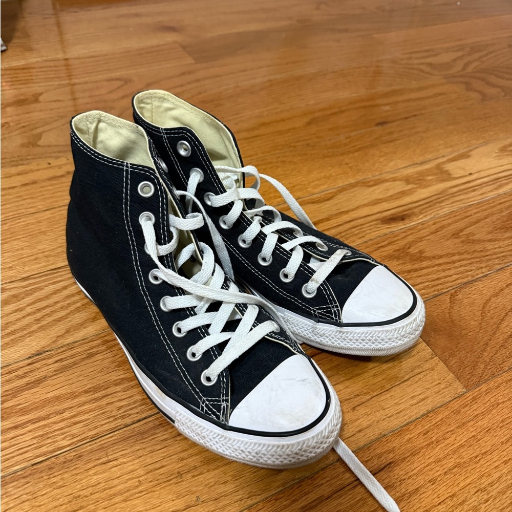 All Star Black High Top Shoes